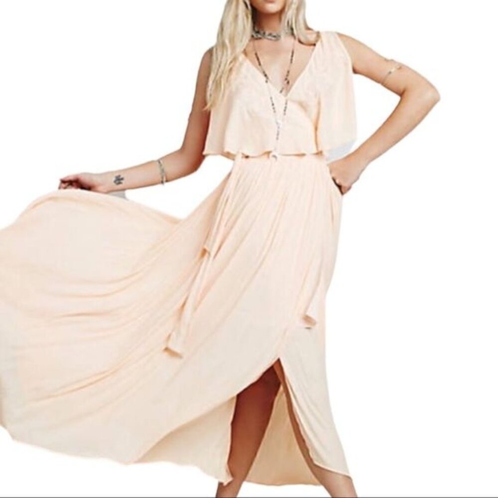 Free People, Fiona Maxi Dress, Size Small